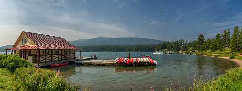 Maligne Lake Maligne Lake - Panoramic - Landscape - Photography - Photo - Print - Nature - Stock Photos - Images - Fine Art Prints -...