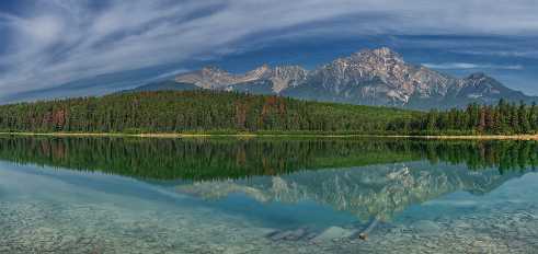Patricia Lake Particia Lake - Panoramic - Landscape - Photography - Photo - Print - Nature - Stock Photos - Images - Fine Art Prints -...