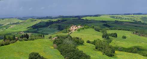 Montecontieri Montecontieri - Tuscany - Toscana - Toskana - Italy - Hill - Hügel - Spring - Color - Colorful - Outlook - Overlook -...