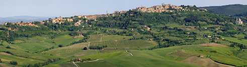 Montefollonico Montefollonico - Tuscany - Toscana - Toskana - Italy - Hill - Hügel - Spring - Color - Colorful - Outlook - Overlook -...