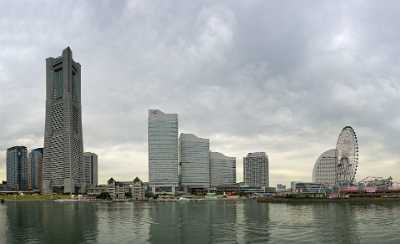 Yokohama Landmark Tower And Water Front Buildings Japan Photography Prints For Sale Winter - 016229 - 25-10-2008 - 7156x4366 Pixel Yokohama Landmark Tower And Water Front Buildings Japan Photography Prints For Sale Winter Stock Image Art Photography For Sale Fine Art Photography For Sale...